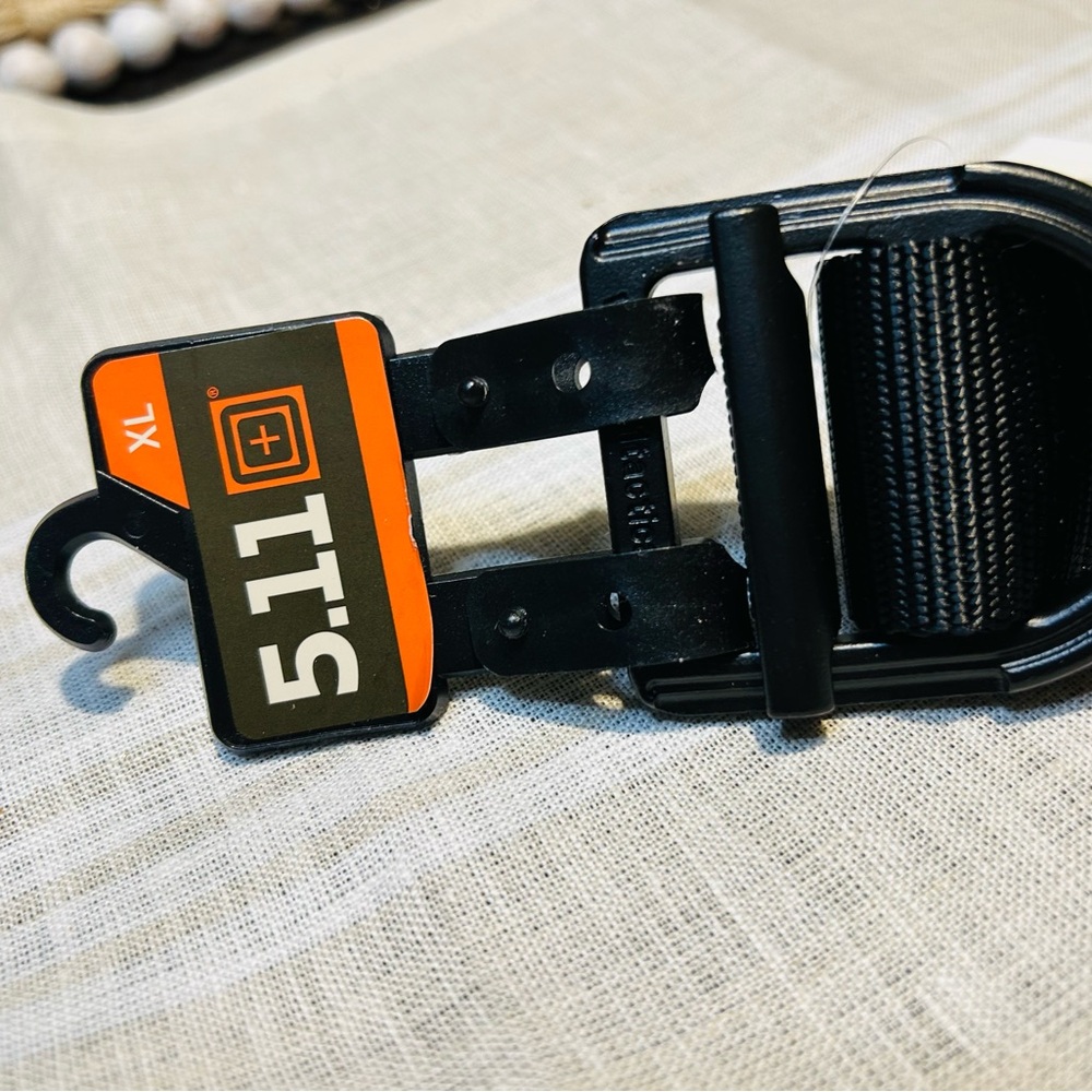 5.11 Tactical Black Nylon Belt (XL) NWT
